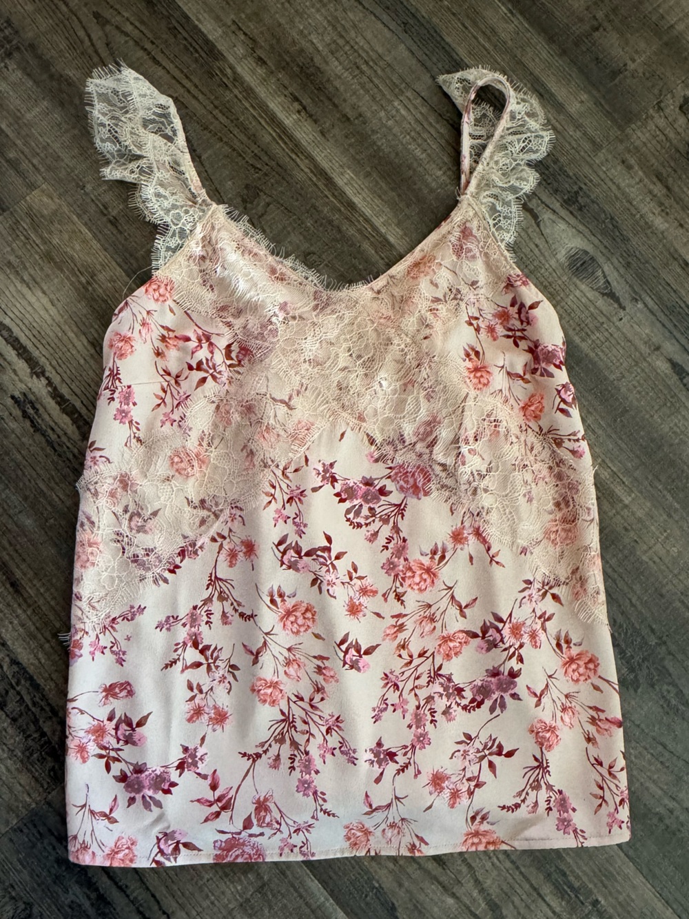 Daytrip Blush Pink Lace Trim Slip